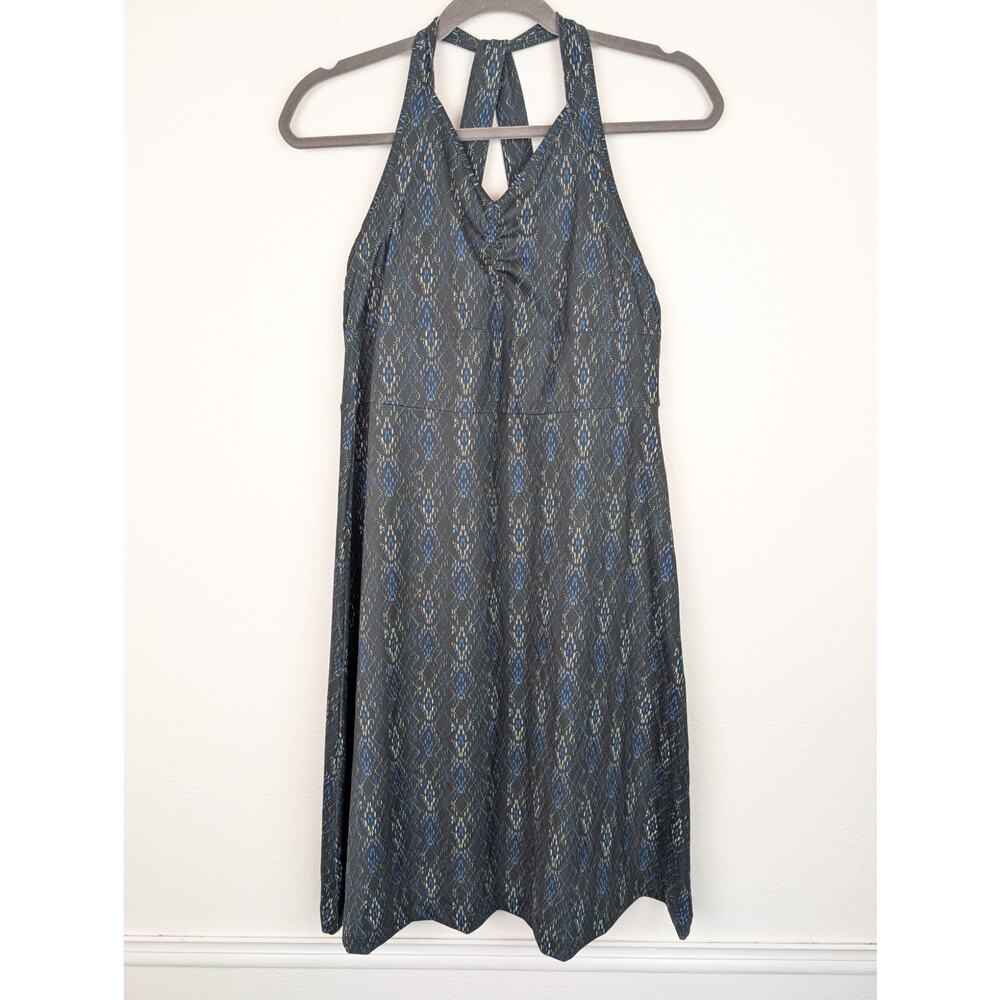 Merrell Ellsworth Dress Printed Activewear Summer Sporty Black Blue Size M